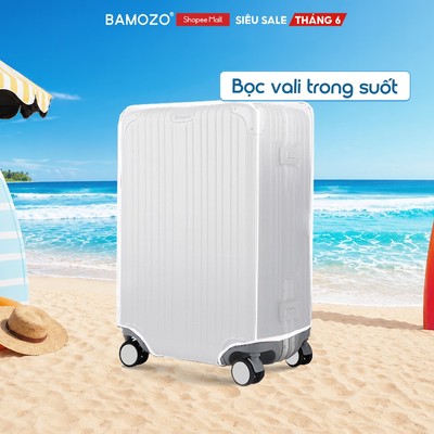 Bọc Vali 9066 Trong Suốt Bamozo, Chống Xước Cao Cấp_VOTS