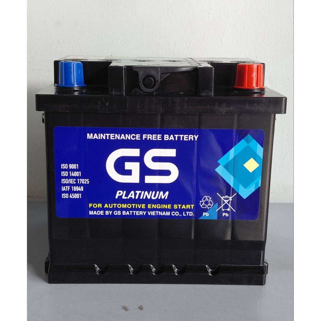 Bình ắc quy 12v khô gs CMF DIN45 [LBN] 12V-45ah, chuyên sài cho ô tô
