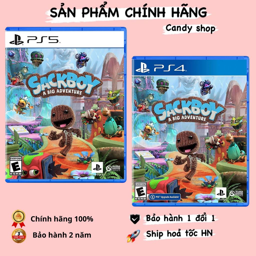 Đĩa Game Sackboy A Big Adventure PS5
