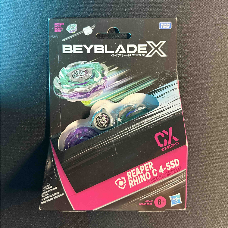 *( Bản nội địa Mỹ )*  HASBRO BEYBLADE X CX REAPER RHINO C 4-55D