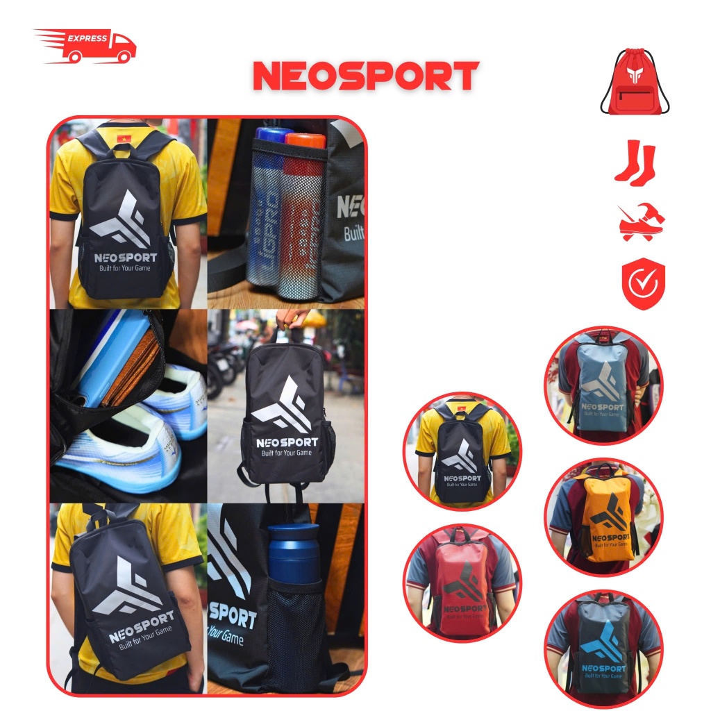 BALO NEO SPORT - Loại có túi khóa nhỏ
