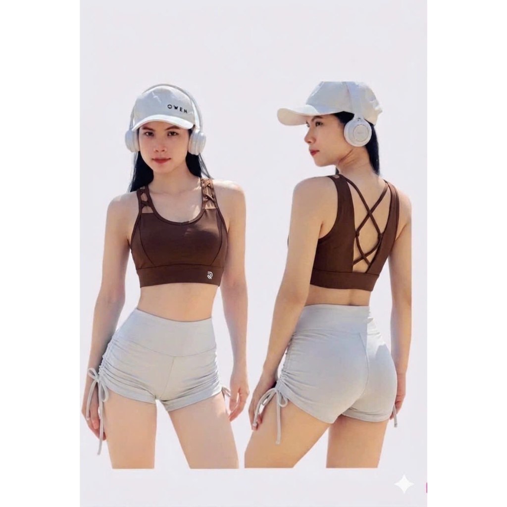 SK Sport - Áo bra tập gym yoga pilates nữ phối lưới đàn hồi thấm hút mồ hôi tốt tôn dáng kèm mút (mớ