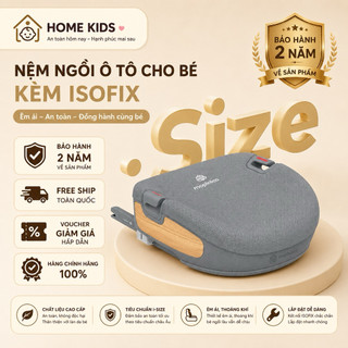 Ghế ngồi ô tô cho bé 3-12 tuổi chuẩn an toàn i- Size R129 kèm ISOFIX
