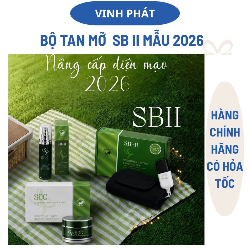 *Chính Hãng* Bộ Ủ Nóng Cải Tiến. Xịt Tan Mỡ Hồ Slimming Body SB II Ngọc Hà