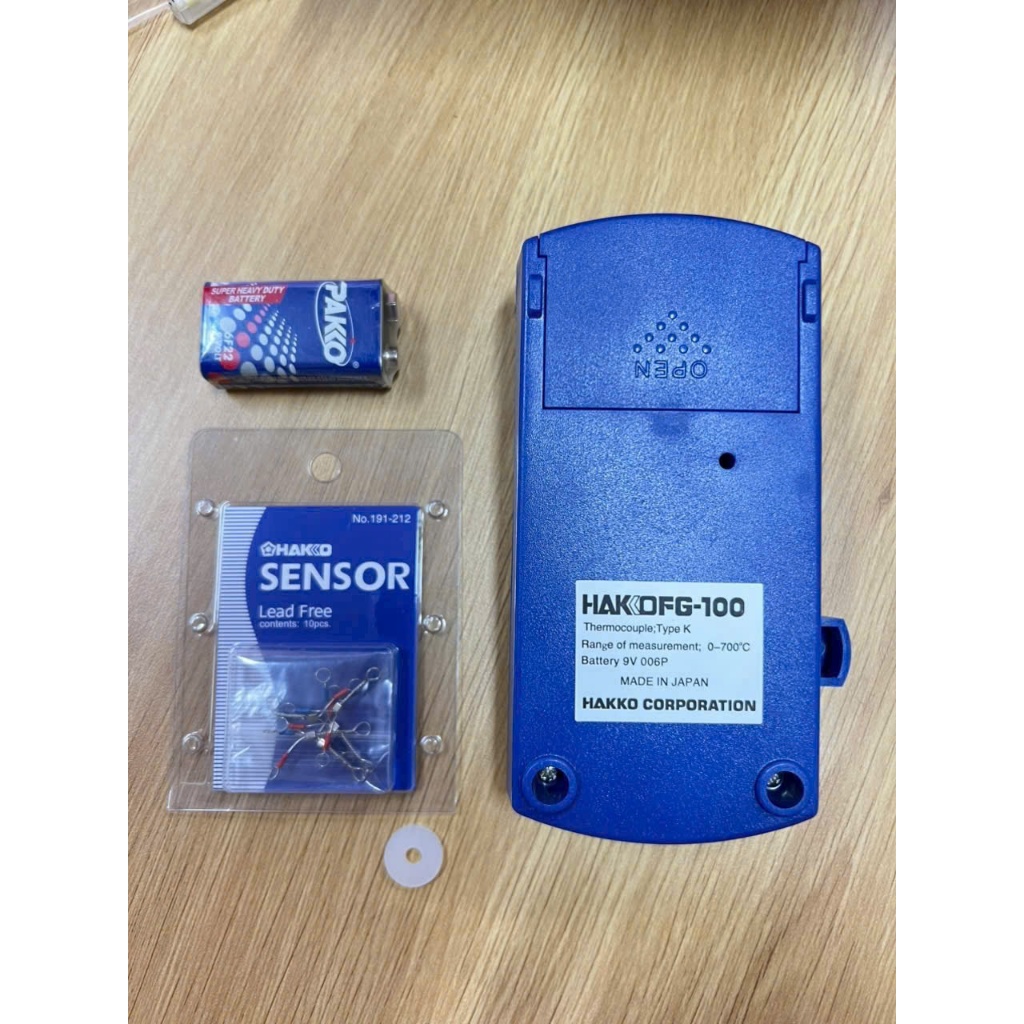Thiết bị kiểm tra nhiệt độ mỏ hàn-Model FG -100, điện áp 9V-006P, dùng để kiểm tra nhiệt độ của đầu 