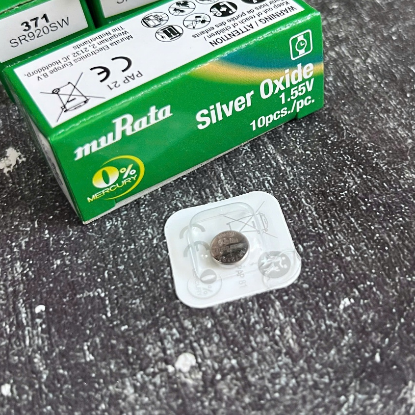 [ HỎA TỐC ] Hộp 10 Viên Pin SR721SW - 362 SR721 362 721 Murata 1,55V Hàng Chuẩn Nhật