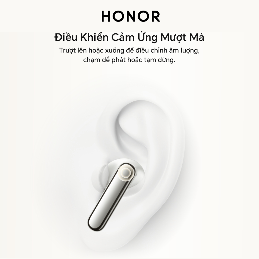 Tai Nghe Honor Earbuds 4 | Khử Tiếng Ồn Chuyên Sâu | Thời Lượng Pin Lên Đến 46H | Bluetooth 5.3 | Bảo Hành 12 Tháng | BigBuy360 - bigbuy360.vn