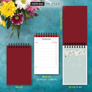 Combo 3 quyển Sổ tay lò xo - Note A6 - TO DO LIST