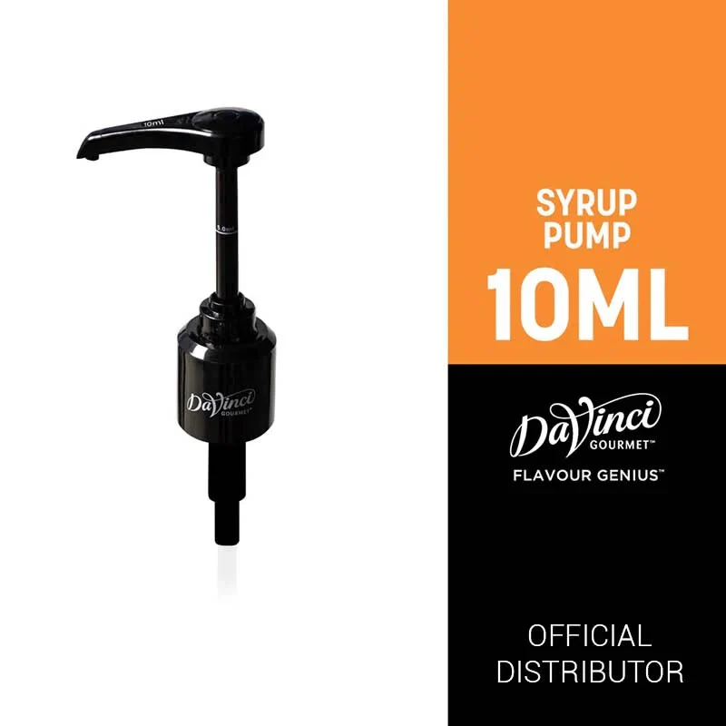 Pump DaVinci - Vòi nhấn siro định lượng 10ml cho chai 750ml  Hàng chính hãng, chất liệu nhựa cao cấp