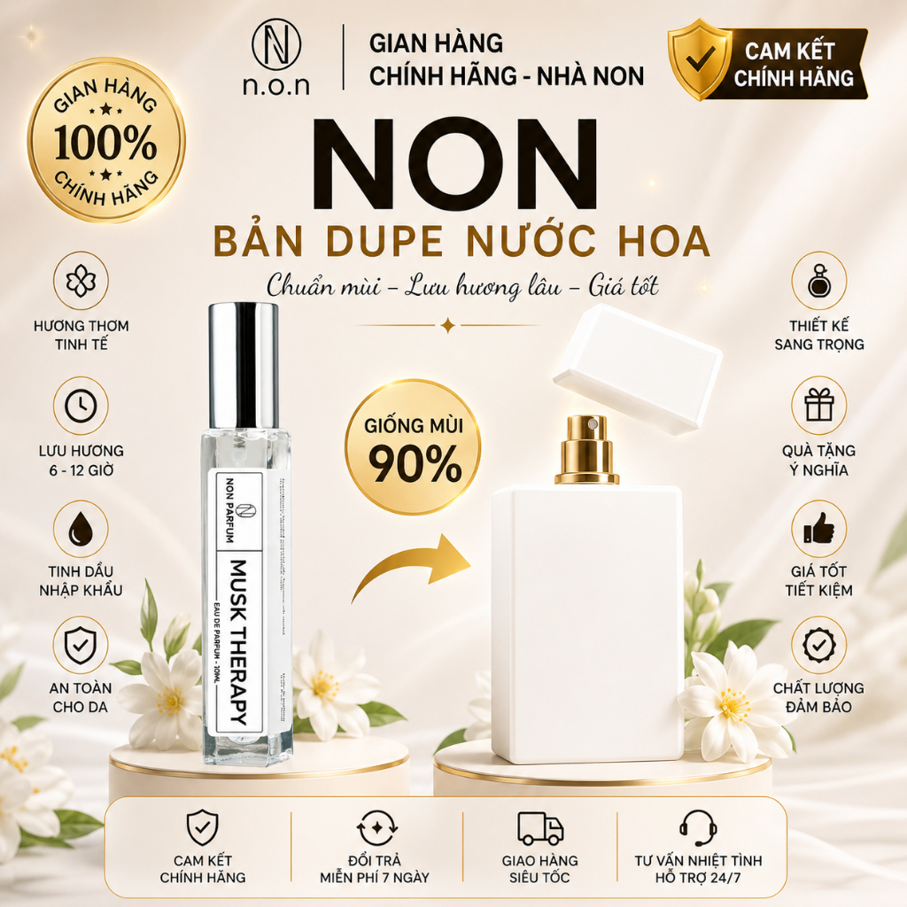 Nước hoa Unisex-non Musk Therapy-lôi cuốn, sang trọng, thanh lịch