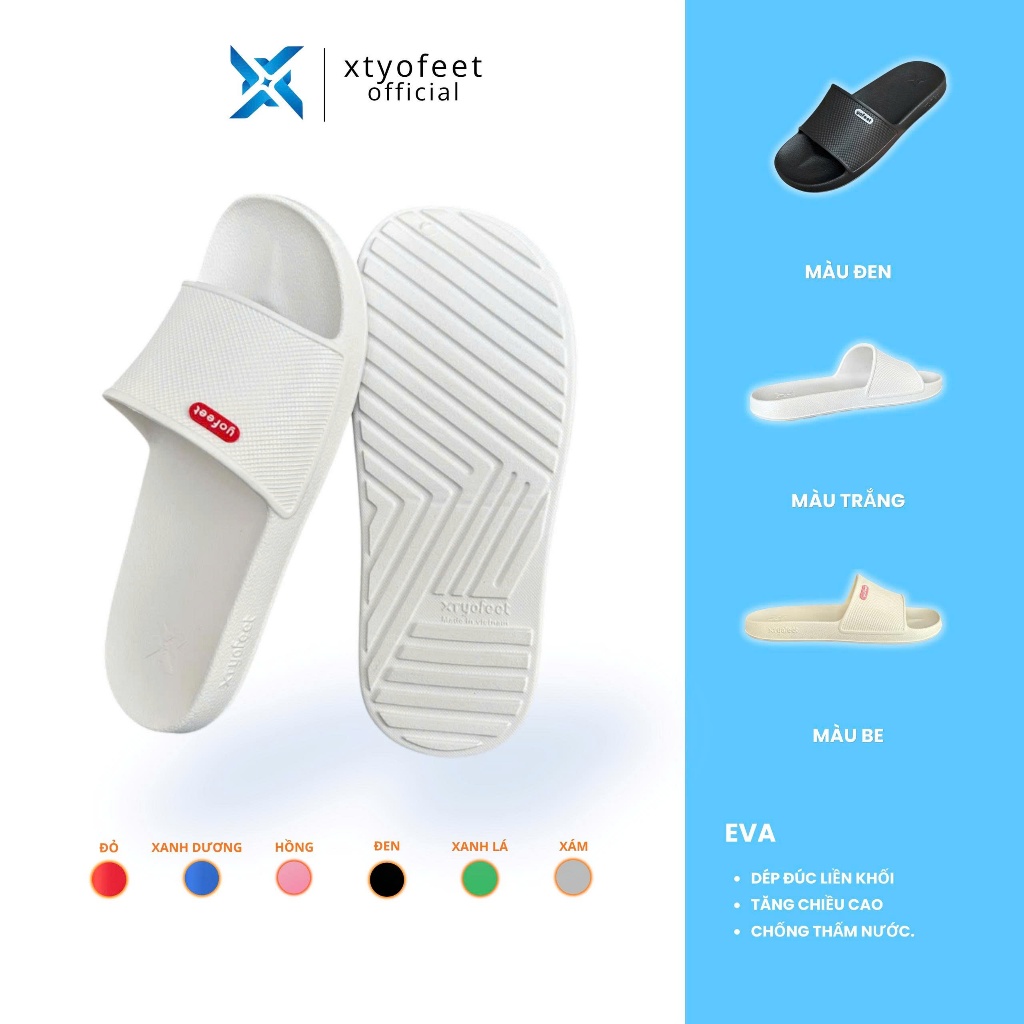 [ Full size 38-43 ] Dép Nam, nữ XT YOFEET  nguyên khối, gắn mác YOFEET Mã: B 2