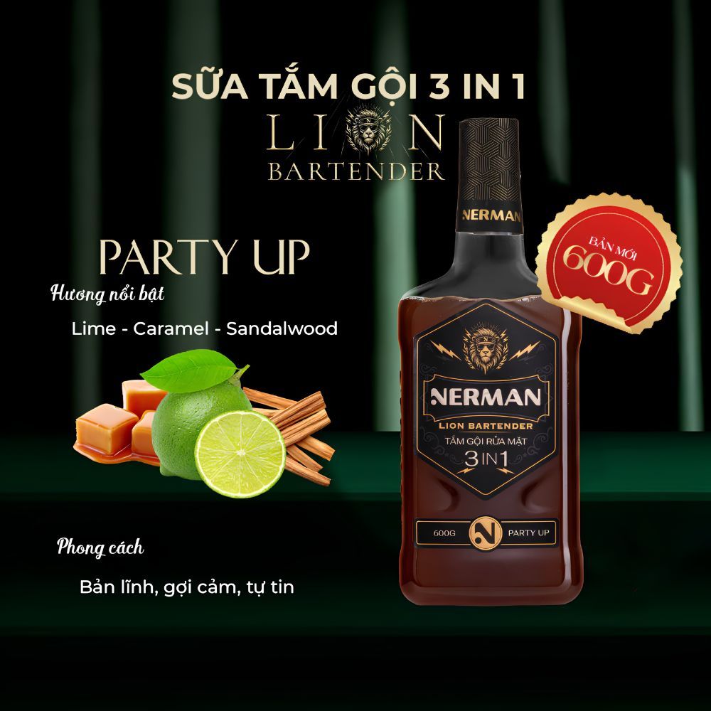 Ảnh 7 của Sữa tắm gội NERMAN giúp làm sạch dịu nhẹ, giúp loại bỏ bụi bẩn, dầu thừa duy trì độ ẩm tự nhiên