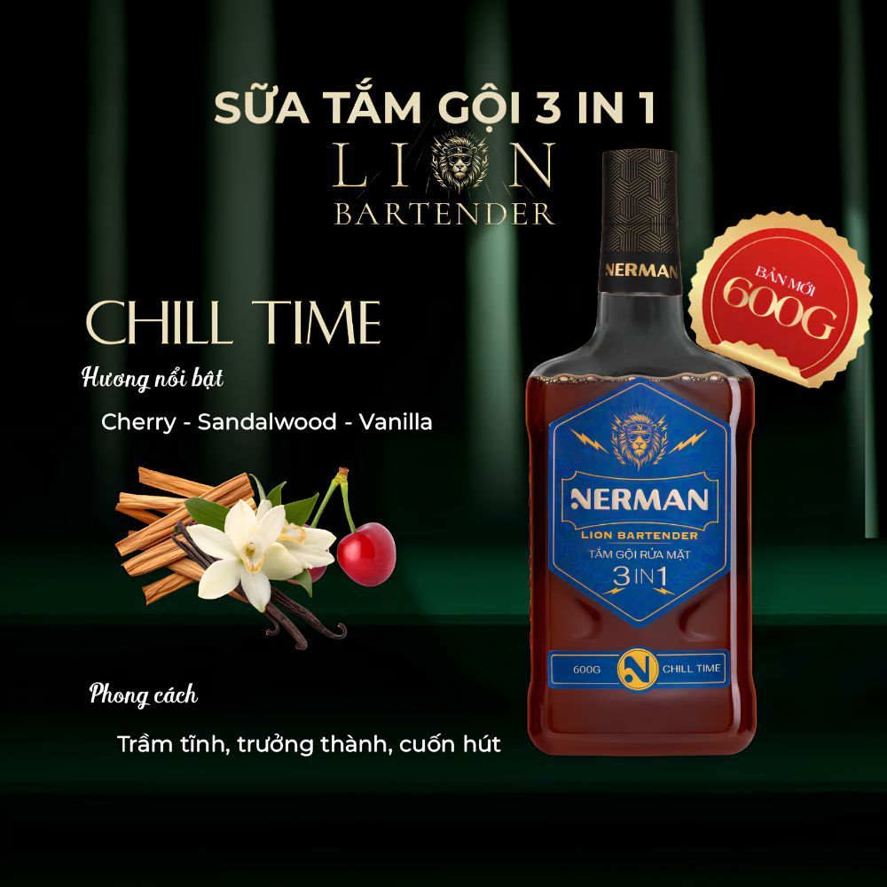 Ảnh 6 của Sữa tắm gội NERMAN giúp làm sạch dịu nhẹ, giúp loại bỏ bụi bẩn, dầu thừa duy trì độ ẩm tự nhiên