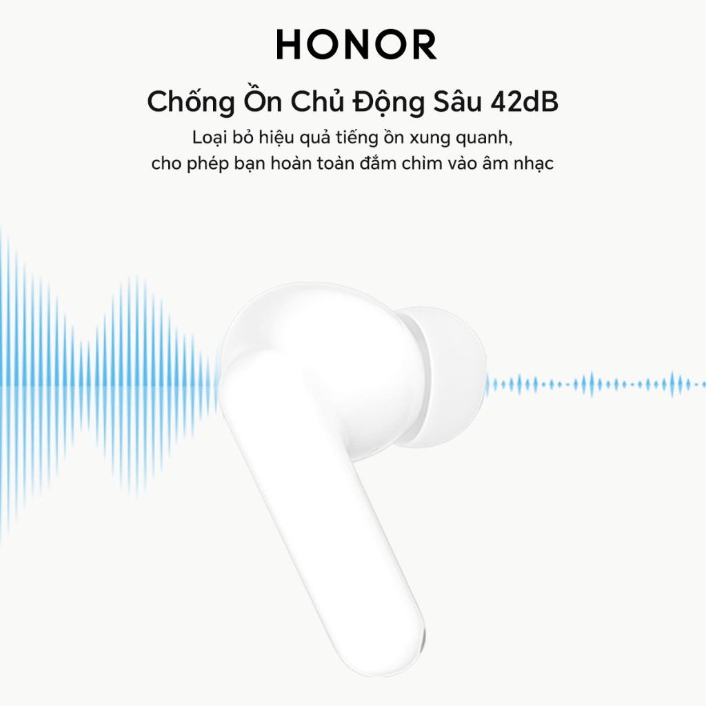 Tai Nghe Honor Earbuds X10 Lite | Khử Tiếng Ồn Chủ Động | Thời Lượng Pin Lên Đến 45H | Bluetooth 5.4 | Bảo Hành 12 Tháng | BigBuy360 - bigbuy360.vn