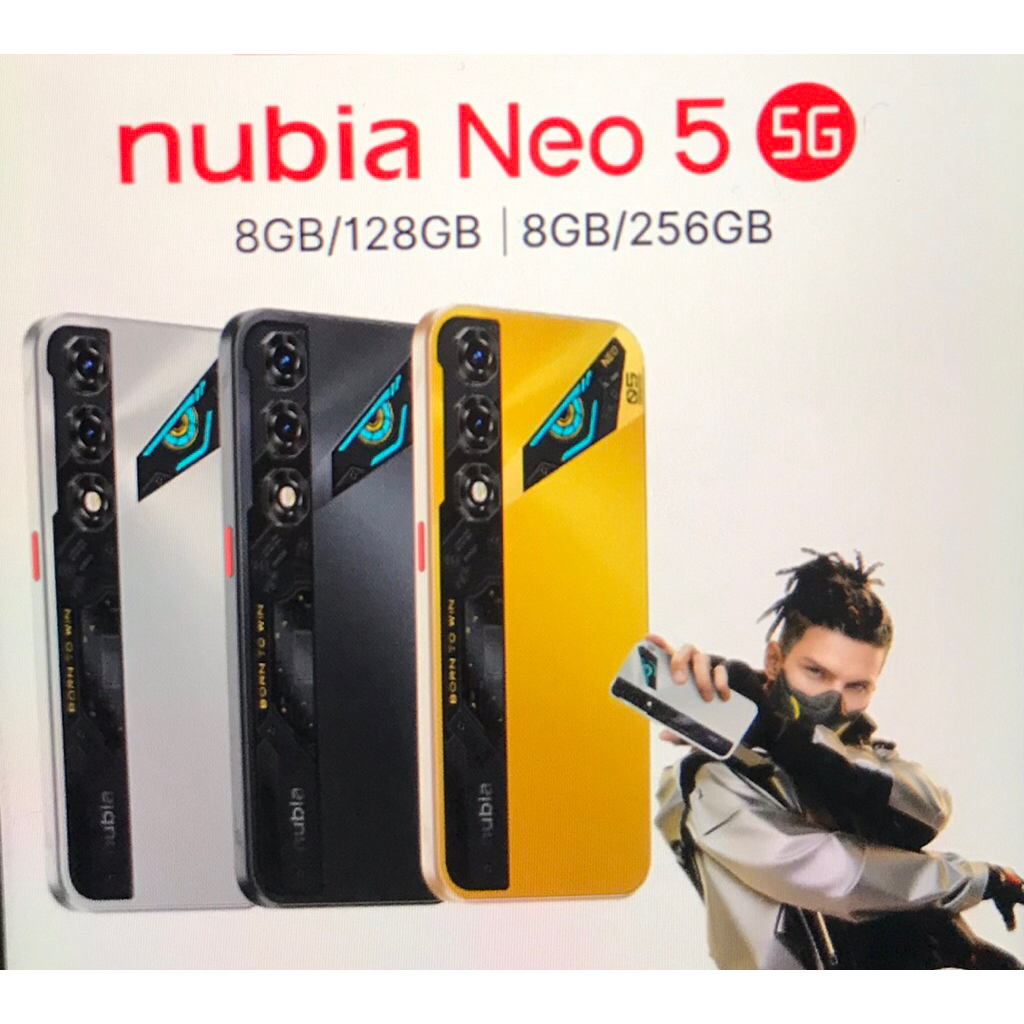 Điện Thoại Gaming Nubia Neo 3-5/5G pin trâu, tản nhiệt  tốt