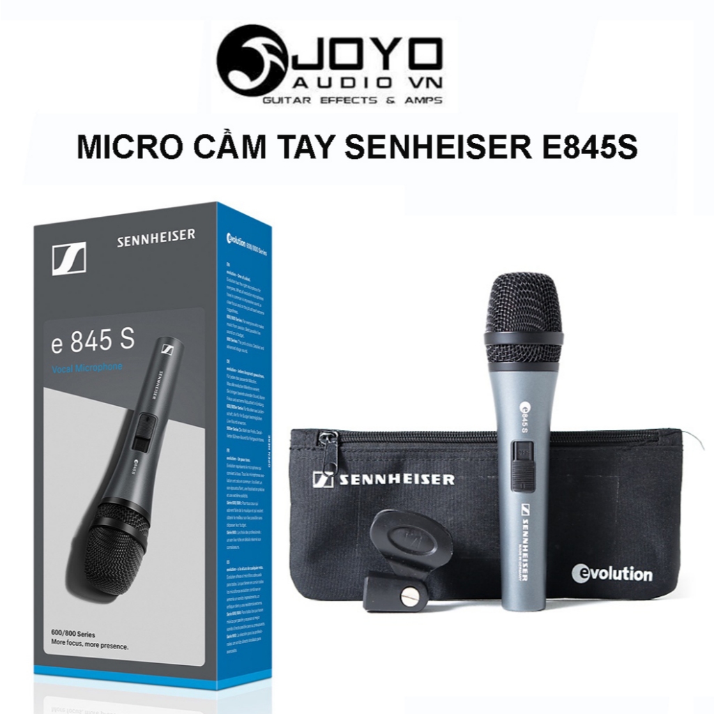 [Chính hãng] Micro Sennheiser Dynamic E845S Vocal Xuất Xứ Đức