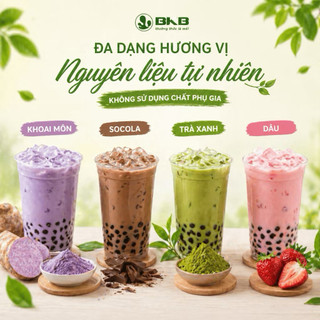 Bột trà sữa pha sẵn BKB các vị 500g