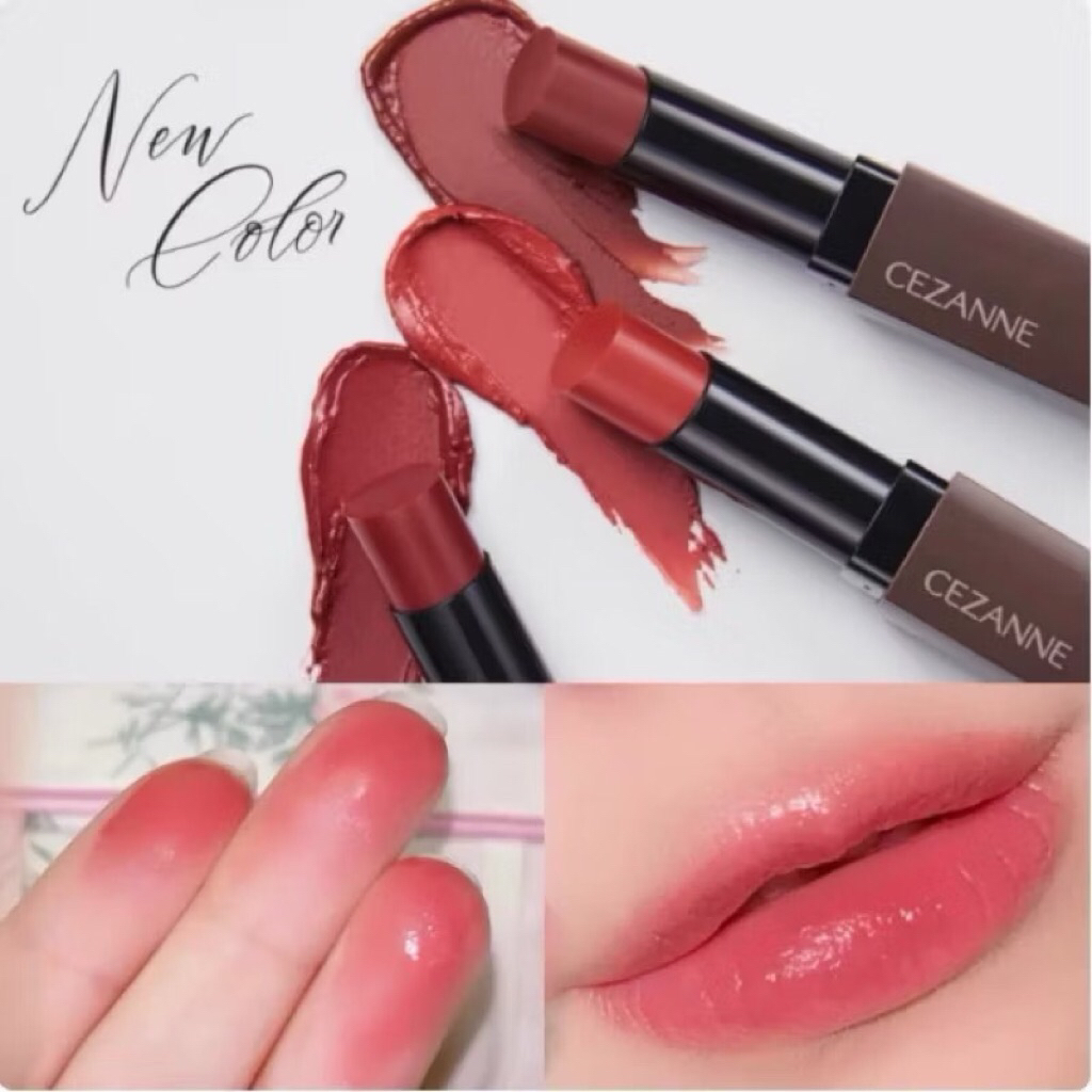 Son Cezanne Melty Lip Color Shield Nhật Bản, nhiều dưỡng 3.7g