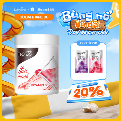 Kem Ủ Tóc Hấp Dầu M.Pros 600g - Dưỡng Tóc Mềm Mượt Chắc Khỏe, Giảm Gãy Rụng - Lamimi Chính Hãng