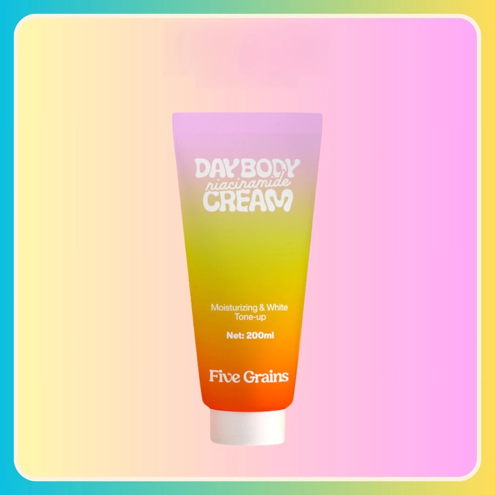 Kem Dưỡng Nâng Tone Body Five Grains Trắng Da 200ml