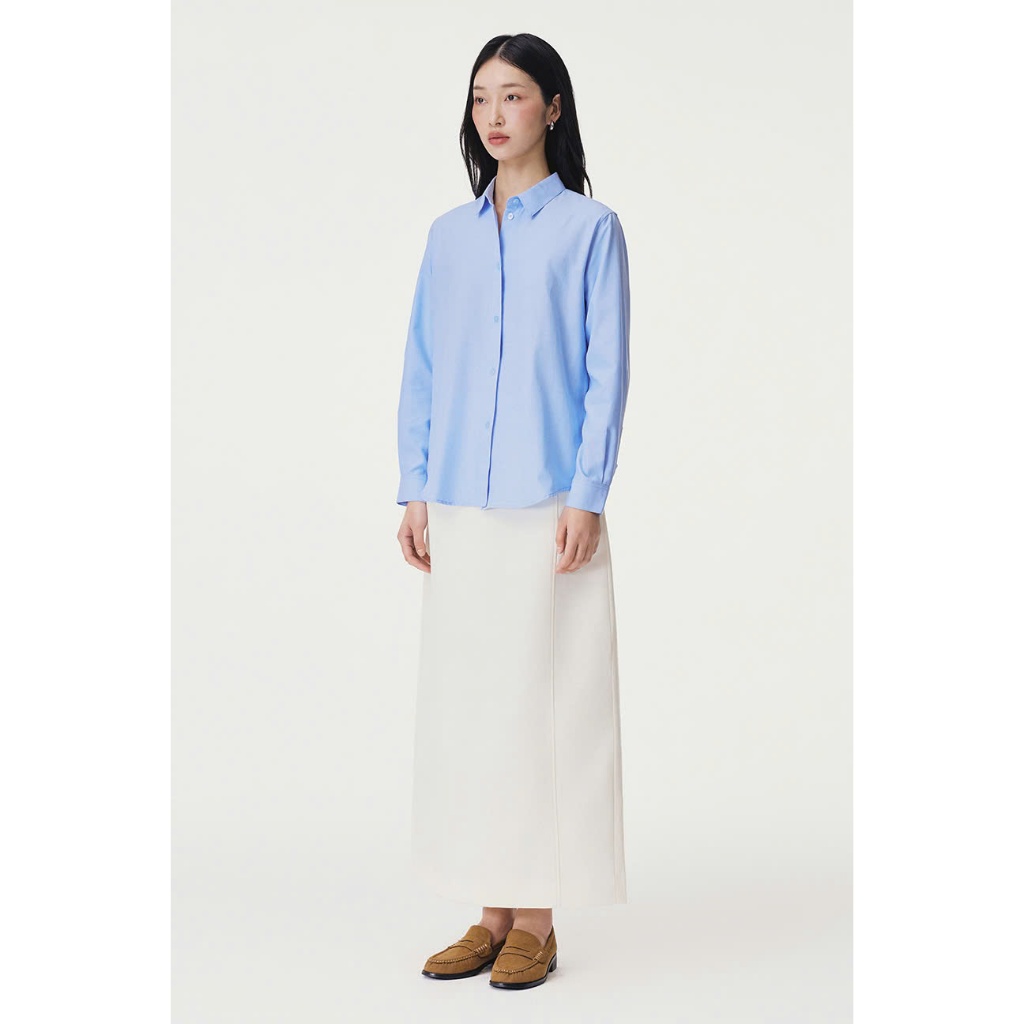 Áo sơ mi Clean Oversize Shirt (form mới) MONO TALK nhiều màu, mềm mát, hạn chế nhăn T10012FT | BigBuy360 - bigbuy360.vn