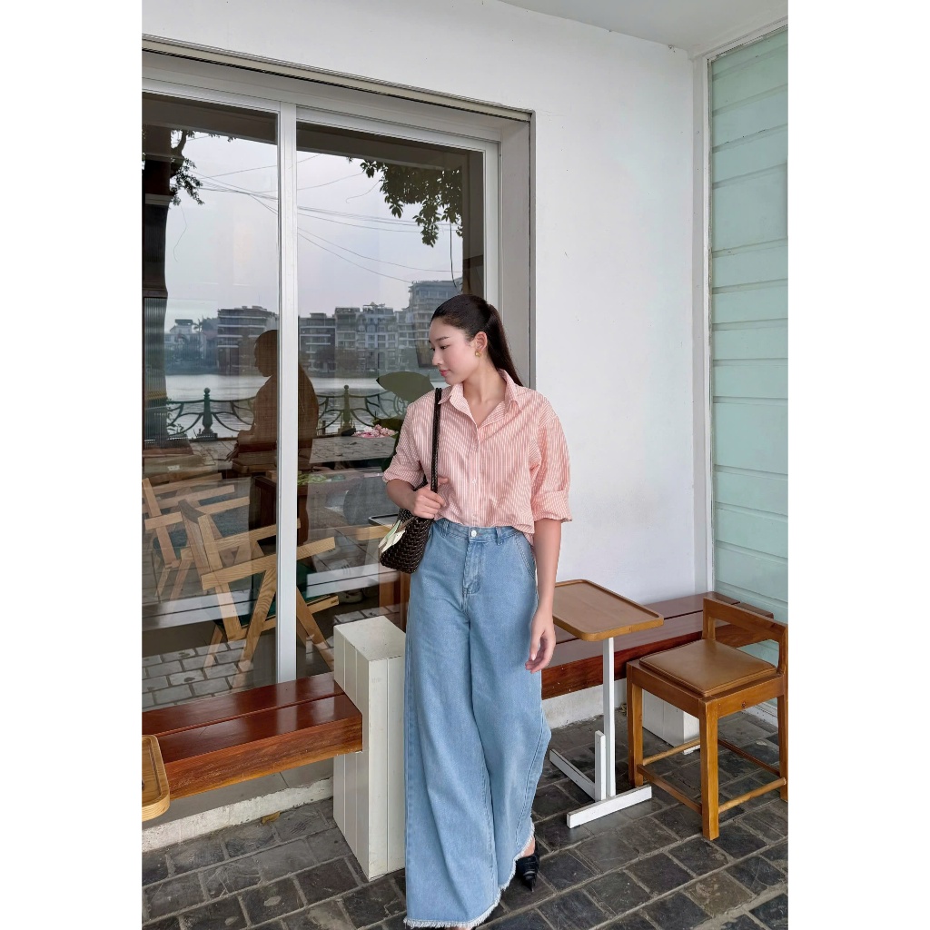 Áo sơ mi Clean Oversize Shirt (form mới) MONO TALK nhiều màu, mềm mát, hạn chế nhăn T10012FT | BigBuy360 - bigbuy360.vn