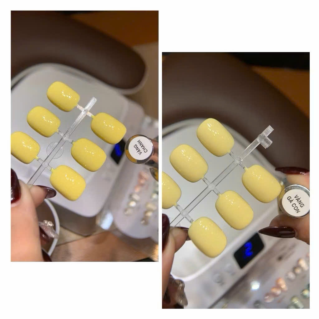 sơn gel TG màu vàng gà con