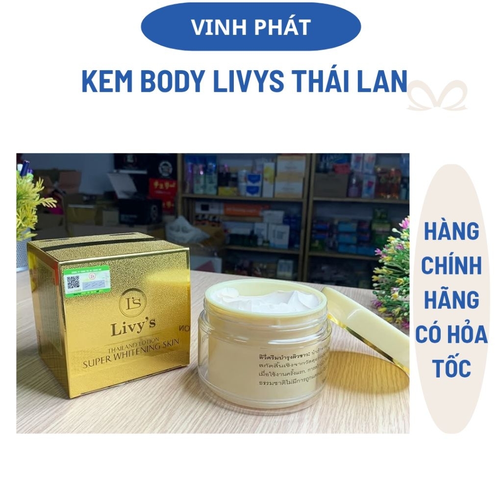 Kem body Livys Thái Lan chính hãng