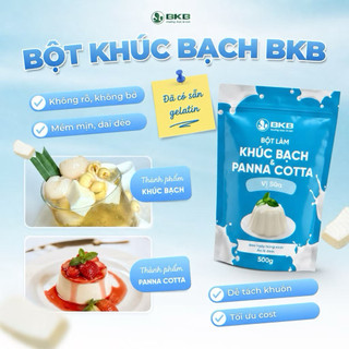 Bột làm Khúc bạch và Panna cotta BKB