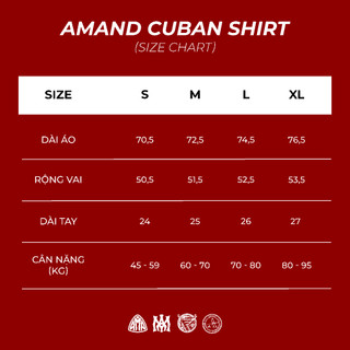 Áo sơ mi Amand Midnight Eyes Cuban Shirt SM2012