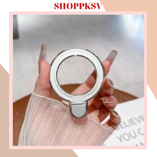 Giá Đỡ Mặt Sau Điện Thoại Dạng Nhẫn Xoay Có Keo Dán Sẵn Siêu Mỏng Chắc Chắn Nhiều Màu Sắc.