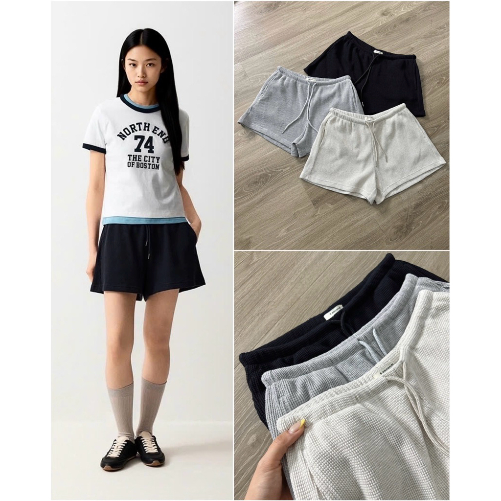Quần short tổ ong 8seconds COBÉ