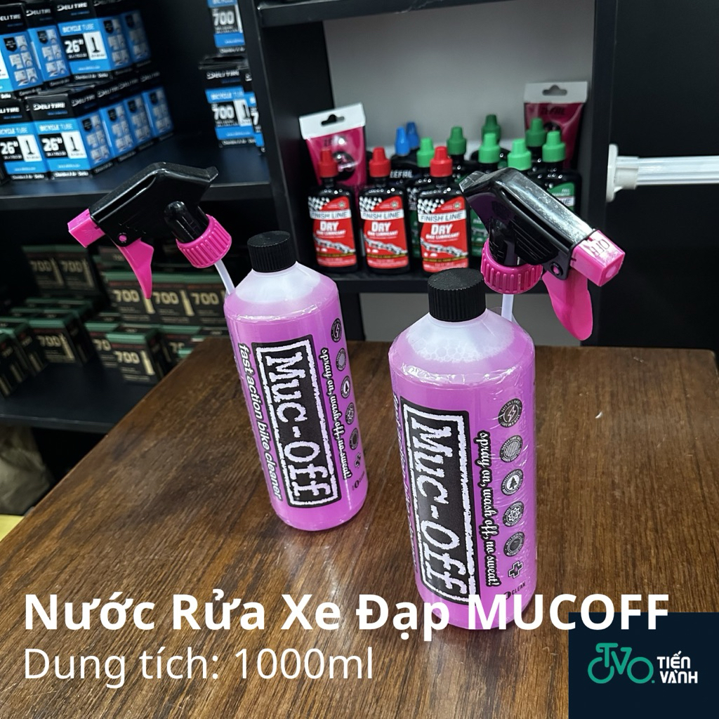 Dung dịch - nước rửa vệ sinh xe đạp Muc-off.