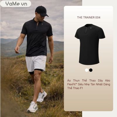 Áo Thun Thể Thao Nam Cao Cấp Ultra Stretch The Trainer 004 24068 |YaMe|