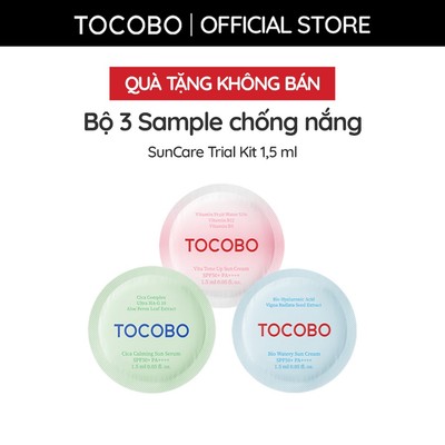 [Quà tặng] Tocobo Suncare Trial Kit