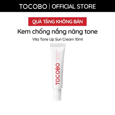 [Quà tặng] Kem chống nắng nâng tone Tocobo Vita Tone Up SPF50+ PA++++ 10ml [DATE 06.2027|