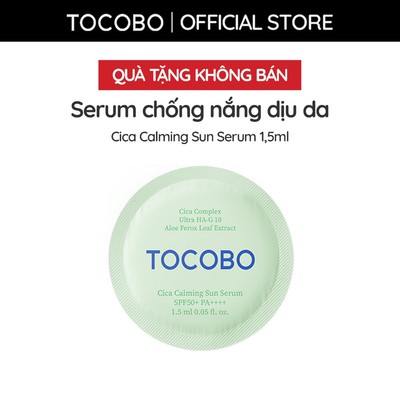 [Quà tặng] Serum chống nắng dịu da Tocobo Cica Calming 1.5ml SPF50+ PA++++