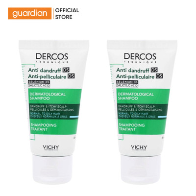 [HÀNG TẶNG KHÔNG BÁN] Combo 2 Dầu Gội Dercos Giảm Gàu 50ml