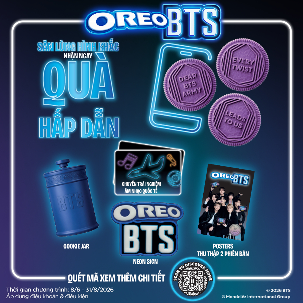 OREO BTS Hộp Phiên Bản Đặc Biệt | BigBuy360 - bigbuy360.vn