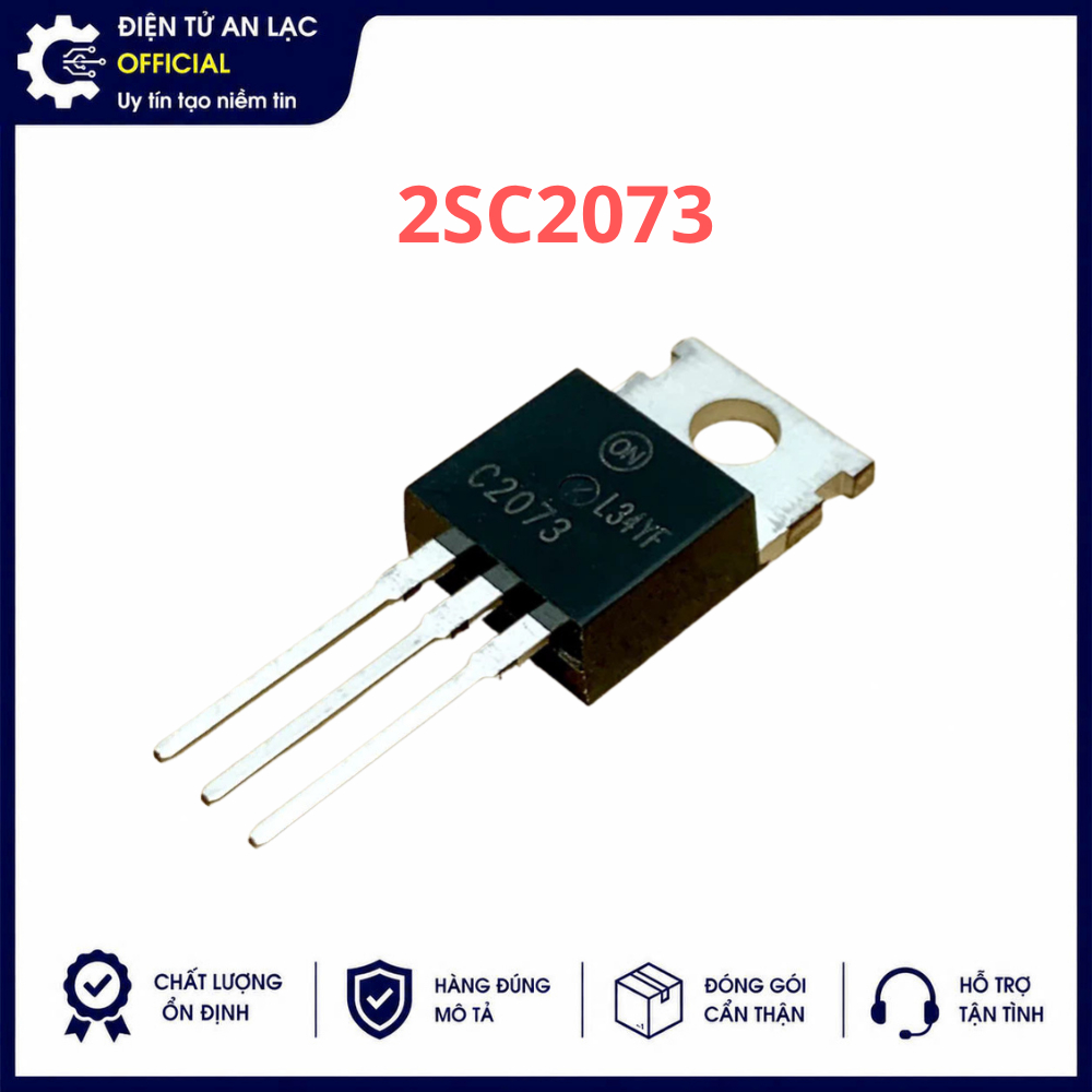 2 Cái Transistor C2073 2SC2073 150V 1.5A TO-220 NPN Chính hãng