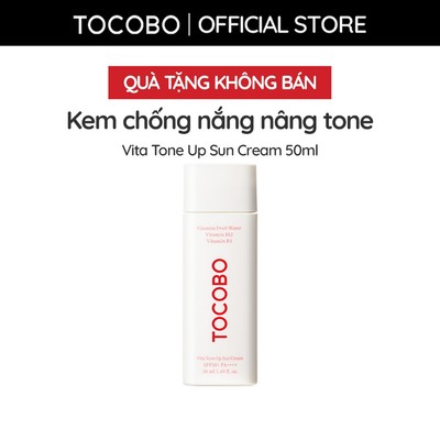 [QUÀ TẶNG KHÔNG BÁN - DATE 06.2027] Kem chống nắng nâng tone Tocobo Vita Tone Up SPF50+ PA++++ 50ml