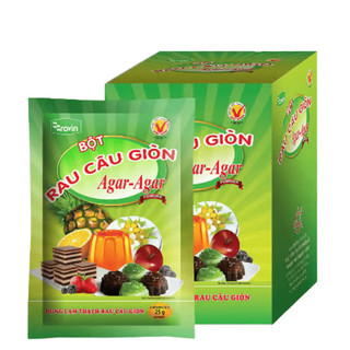 Bột rau câu giòn Agar 25g