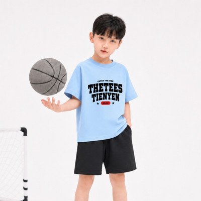Quần áo bé trai  THETEES TIENYEN - Bộ cộc bé trai size từ 15-40kg Loza Kids SB687