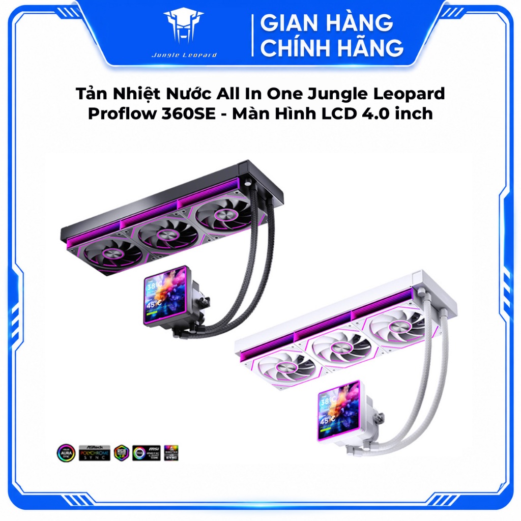 Tản Nhiệt Nước All In One Jungle Leopard Proflow 360SE