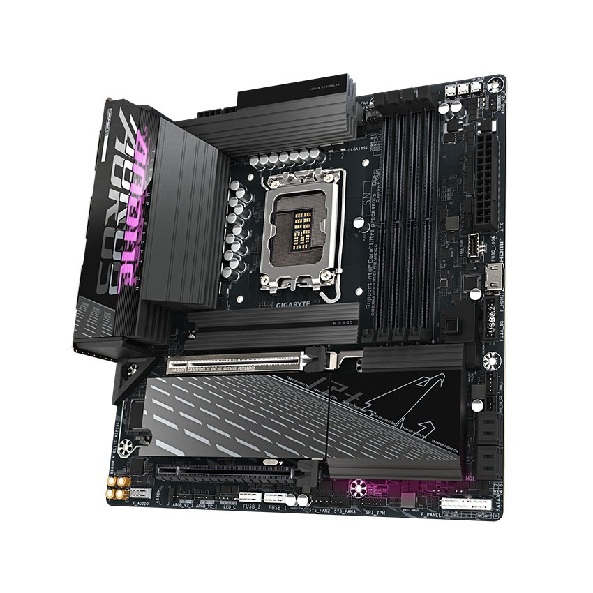 Mainboard Gigabyte B860M AORUS ELITE WIFI 6E DDR5 new chính hãng 36T