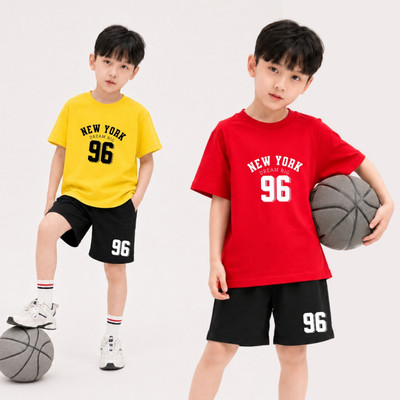 Quần áo bé trai  NEW YORK 96 - Bộ cộc bé trai size từ 15-40kg Loza Kids SB688