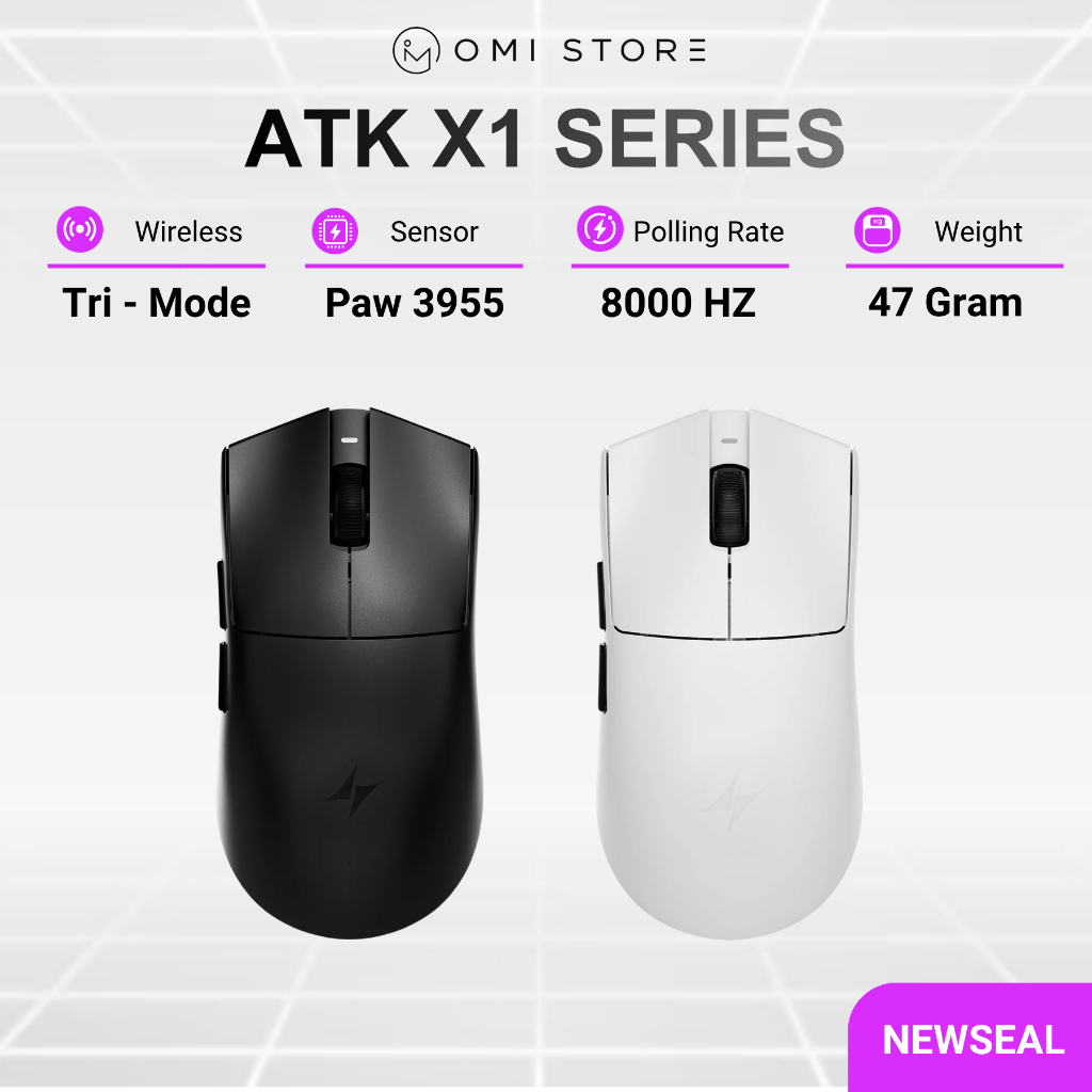 Chuột Gaming Không Dây ATK Blazing Sky X1 V2 Ultimate / UltraMax 2.0 / X1S / X1SE / X1 Air - BH12T