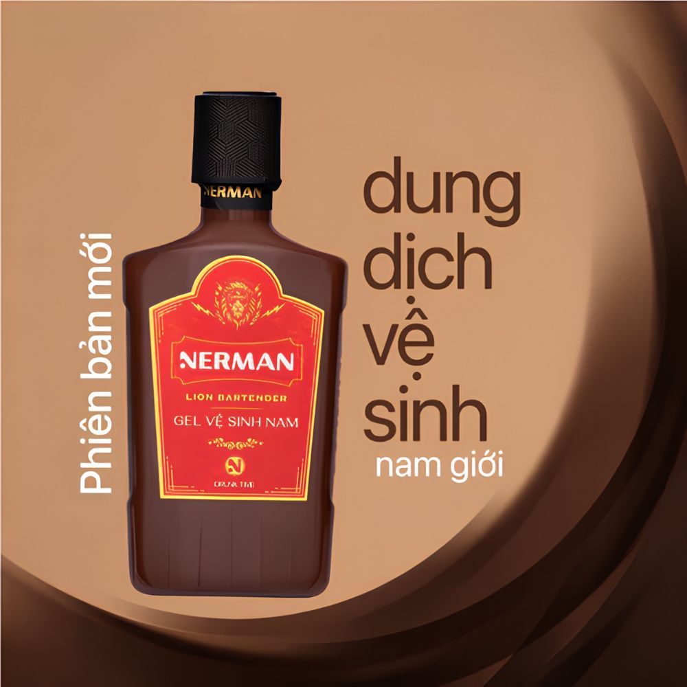 Ảnh 6 của Dung dịch vệ sinh nam Nerman làm sạch, làm thơm và khử mùi  duy trì độ ẩm tự nhiên, không gây khô da