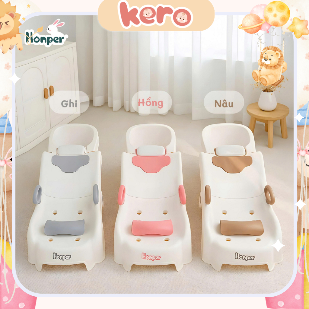 Ghế gội đầu spa tại nhà, ghế gội gấp gọn cho bé Honper 529 [Keroshop]