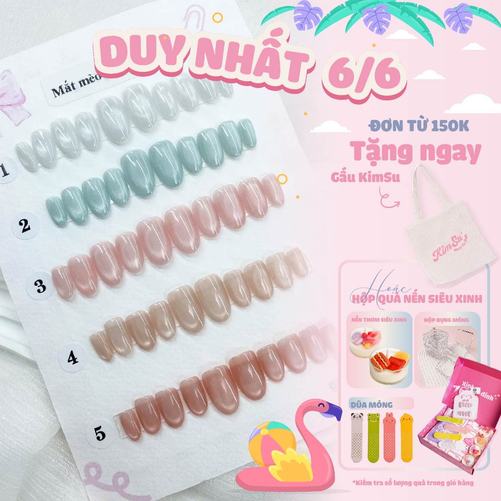 [M177] Nailbox kỷ yếu trơn mắt mèo trân trâu